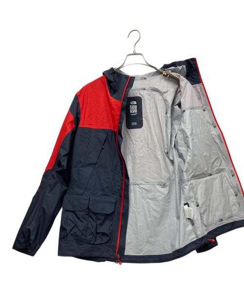 THE NORTH FACE（ザ ノース フェイス）THE NORTH FACE (ザ ノース フェイス) ハイクバックパックマウンテン ジャケット レッド×ネイビー サイズ:Sの古着・服飾アイテム