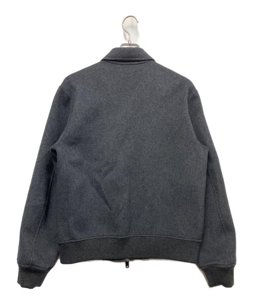 theory（セオリー）theory (セオリー) ウールカシミヤリブブルゾン グレー サイズ:XSの古着・服飾アイテム