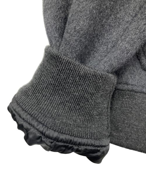theory（セオリー）theory (セオリー) ウールカシミヤリブブルゾン グレー サイズ:XSの古着・服飾アイテム