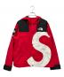 THE NORTH FACE（ザ ノース フェイス）の古着「S Logo Mountain Jacket」｜レッド・ホワイト