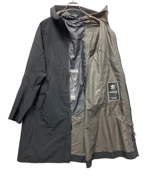 adidas Originals（アディダスオリジナル）adidas originals (アディダスオリジナル) NMD KRK GTX JACKET (NMD KRK ゴアテックスロングジャケット) ブラック サイズ:Lの古着・服飾アイテム