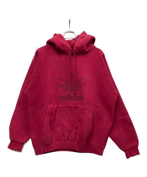adidas（アディダス）adidas (アディダス) バレンシアガサンプリング元パーカー レッド サイズ:Mの古着・服飾アイテム