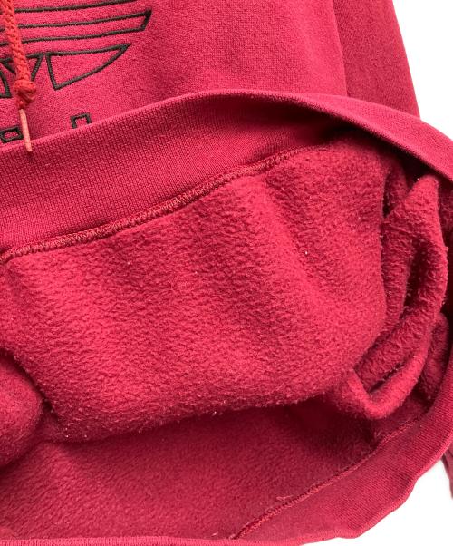 adidas（アディダス）adidas (アディダス) バレンシアガサンプリング元パーカー レッド サイズ:Mの古着・服飾アイテム