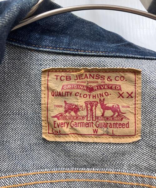 TCB jeans（ティーシービー ジーンズ）TCB JEANS (ティーシービー ジーンズ) デニムジャケット インディゴ サイズ:34の古着・服飾アイテム