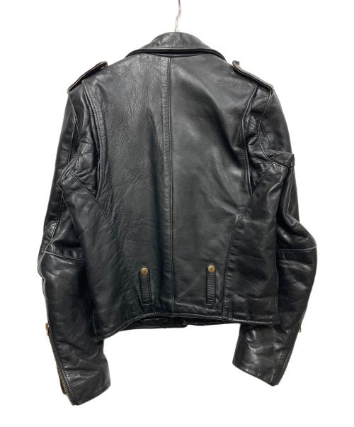 VANSON（バンソン）VANSON (バンソン) レザーライダースジャケット ブラック サイズ:Ｓの古着・服飾アイテム