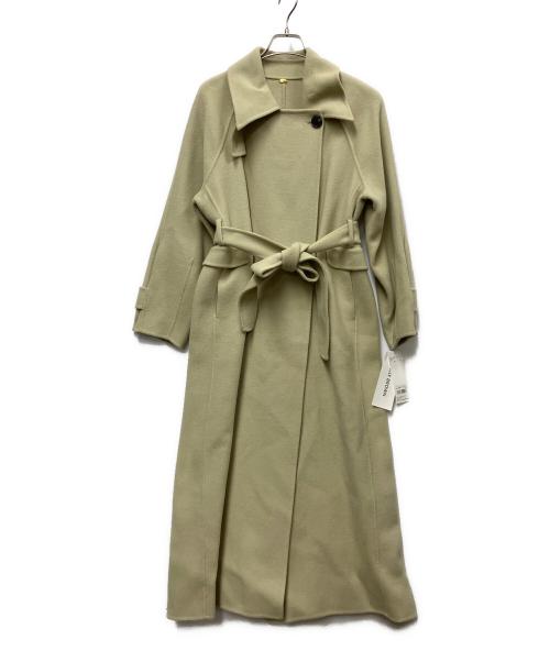 Lily Brown（リリーブラウン）Lily Brown (リリーブラウン) ガウンチェスターコート グリーンの古着・服飾アイテム