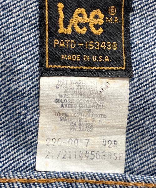 LEE（リー）LEE (リー) 70-80s デニムトラッカージャケット インディゴ サイズ:42Rの古着・服飾アイテム