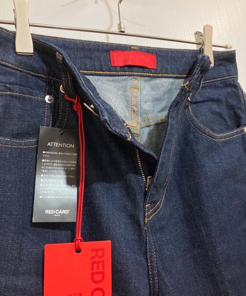 RED CARD（レッドカード）RED CARD (レッドカード) 23区 (ニジュウサンク) センタープレス デニム ワイド パンツ インディゴ サイズ:36の古着・服飾アイテム