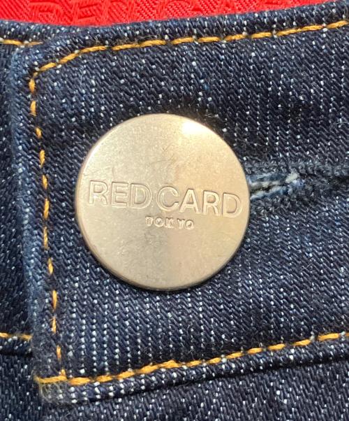 RED CARD（レッドカード）RED CARD (レッドカード) 23区 (ニジュウサンク) センタープレス デニム ワイド パンツ インディゴ サイズ:36の古着・服飾アイテム