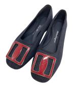 Salvatore Ferragamoサルヴァトーレ フェラガモ）の古着「デニムパンプス」｜インディゴ
