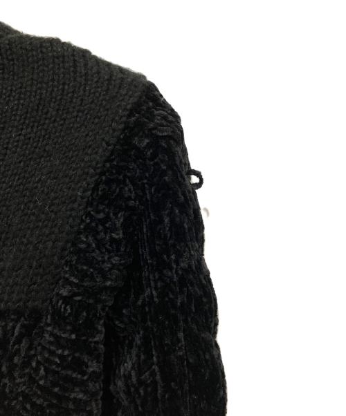 Hysteric Glamour（ヒステリックグラマー）Hysteric Glamour (ヒステリックグラマー) ニットワンピース ブラック サイズ:FREEの古着・服飾アイテム