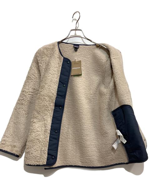 Patagonia（パタゴニア）Patagonia (パタゴニア) LOS GATOS CARDIGAN アイボリー×ネイビー サイズ:XLの古着・服飾アイテム