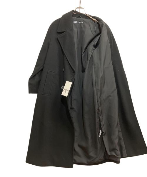 ZARA（ザラ）ZARA (ザラ) ロングコート ブラック サイズ:XSの古着・服飾アイテム