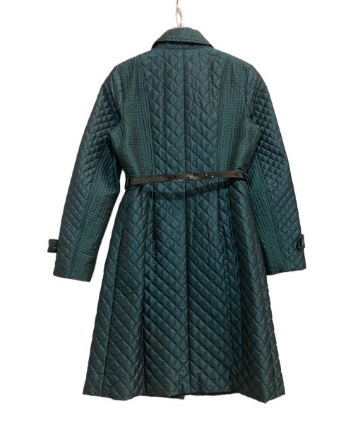 BURBERRY LONDON（バーバリーロンドン）BURBERRY LONDON (バーバリーロンドン) キルティングコート グリーン サイズ:38の古着・服飾アイテム
