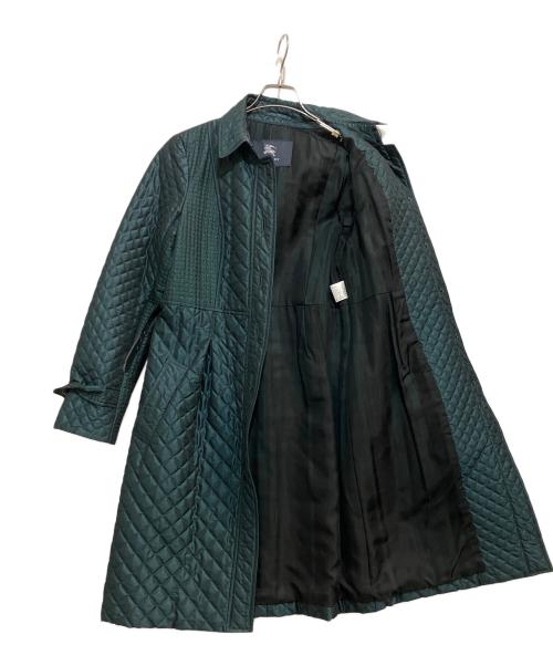 BURBERRY LONDON（バーバリーロンドン）BURBERRY LONDON (バーバリーロンドン) キルティングコート グリーン サイズ:38の古着・服飾アイテム