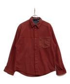 Patagoniaパタゴニア）の古着「Micro D-Luxe Over Shirt」｜レッド