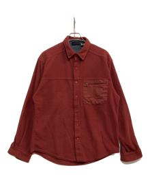 Patagonia（パタゴニア）の古着「Micro D-Luxe Over Shirt」｜レッド