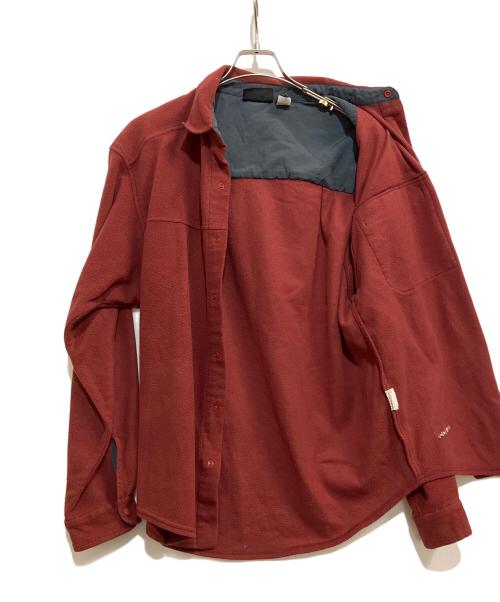 Patagonia（パタゴニア）Patagonia (パタゴニア) Micro D-Luxe Over Shirt レッド サイズ:Mの古着・服飾アイテム