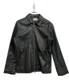 FREAK'S STOREフリークスストア）の古着「シングルライダースジャケット」｜ブラック