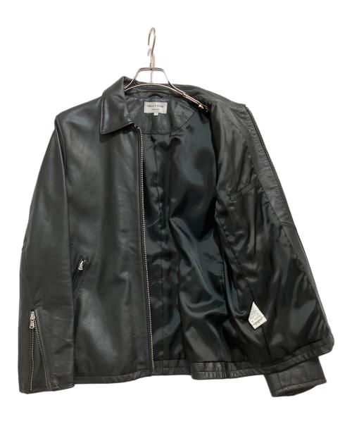 FREAK'S STORE（フリークスストア）FREAK'S STORE (フリークスストア) シングルライダースジャケット ブラック サイズ:Lの古着・服飾アイテム