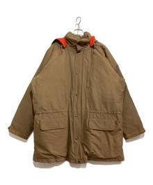 POLO RALPH LAUREN（ポロ・ラルフローレン）の古着「ダウンジャケット」｜ベージュ×オレンジ