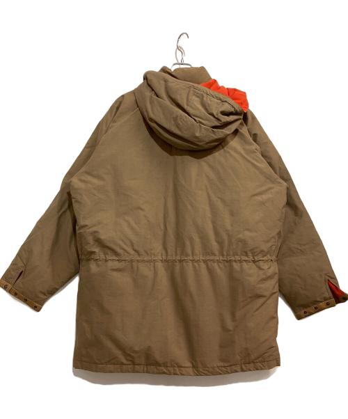 POLO RALPH LAUREN（ポロ・ラルフローレン）POLO RALPH LAUREN (ポロ・ラルフローレン) ダウンジャケット ベージュ×オレンジ サイズ:Lの古着・服飾アイテム