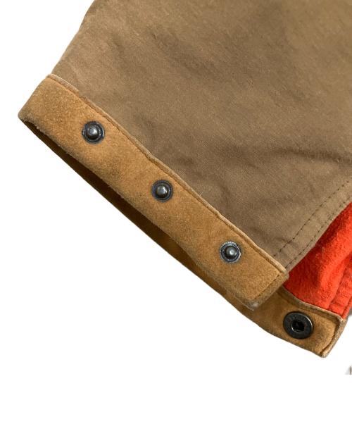 POLO RALPH LAUREN（ポロ・ラルフローレン）POLO RALPH LAUREN (ポロ・ラルフローレン) ダウンジャケット ベージュ×オレンジ サイズ:Lの古着・服飾アイテム
