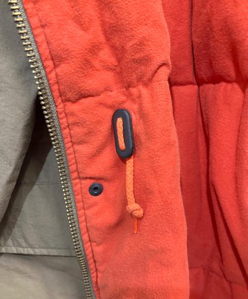 POLO RALPH LAUREN（ポロ・ラルフローレン）POLO RALPH LAUREN (ポロ・ラルフローレン) ダウンジャケット ベージュ×オレンジ サイズ:Lの古着・服飾アイテム