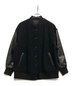 Spick and Spanスピック＆スパン）の古着「ウールスタジャン」｜ブラック