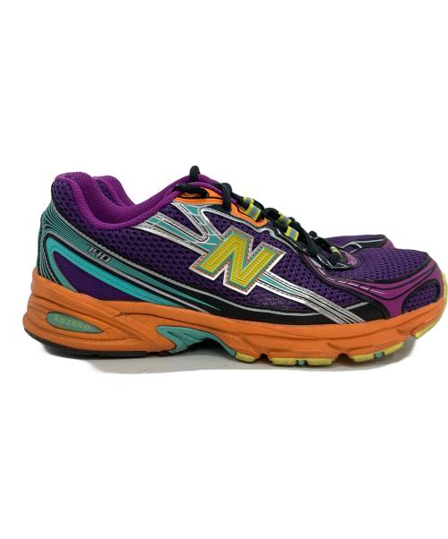 NEW BALANCE（ニューバランス）NEW BALANCE (ニューバランス) ローカットスニーカー パープル×オレンジ サイズ:27の古着・服飾アイテム