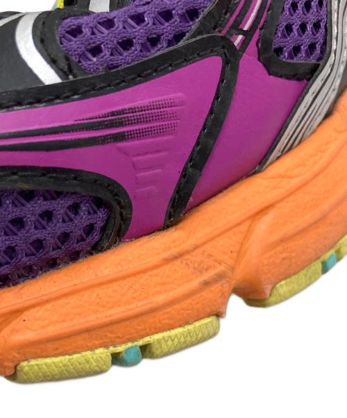 NEW BALANCE（ニューバランス）NEW BALANCE (ニューバランス) ローカットスニーカー パープル×オレンジ サイズ:27の古着・服飾アイテム
