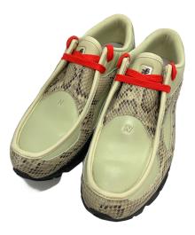 NEW BALANCE（ニューバランス）の古着「ローカットスニーカー」｜ベージュ×ブラック