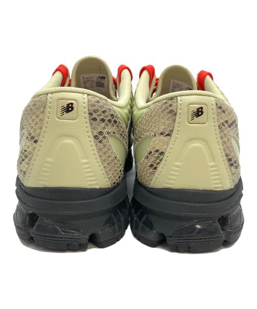 NEW BALANCE（ニューバランス）NEW BALANCE (ニューバランス) ローカットスニーカー ベージュ×ブラック サイズ:27.5の古着・服飾アイテム