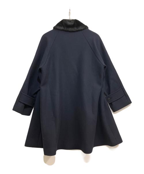 Adam et Rope（アダム エ ロペ）Adam et Rope (アダム エ ロペ) ウールコート ネイビー サイズ:Mの古着・服飾アイテム