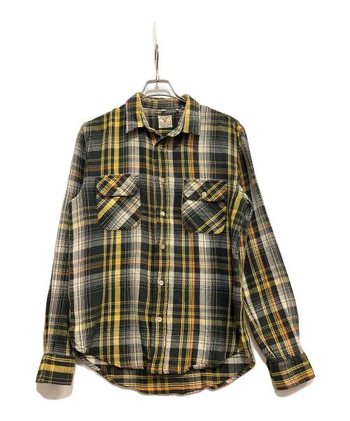 LEVI'S VINTAGE CLOTHING（リーバイス ビンテージ クロージング）LEVI'S VINTAGE CLOTHING (リーバイス ビンテージ クロージング) ネルシャツ イエロー サイズ:Sの古着・服飾アイテム