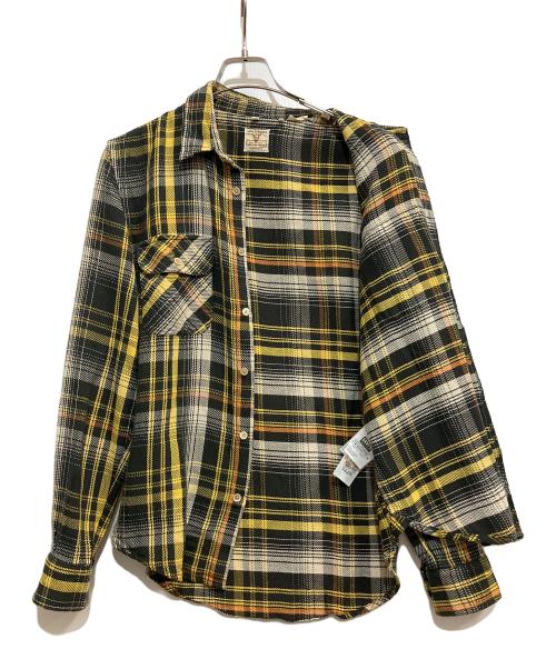 LEVI'S VINTAGE CLOTHING（リーバイス ビンテージ クロージング）LEVI'S VINTAGE CLOTHING (リーバイス ビンテージ クロージング) ネルシャツ イエロー サイズ:Sの古着・服飾アイテム