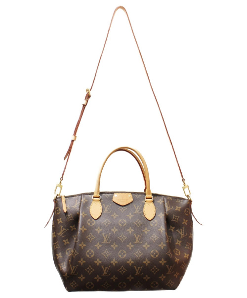 LOUIS VUITTON（ルイ ヴィトン）LOUIS VUITTON (ルイヴィトン) テュレンMM/ハンドバッグ ブラウン サイズ:MM モノグラム M48814  MB0197の古着・服飾アイテム