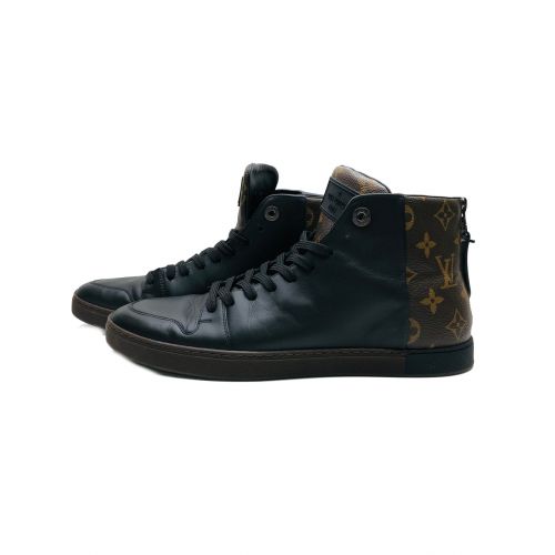 LOUIS VUITTON（ルイ ヴィトン）LOUIS VUITTON (ルイヴィトン) ハイカットスニーカー ブラック サイズ:25cm モノグラムマカサー N1906の古着・服飾アイテム