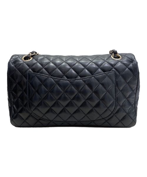 CHANEL（シャネル）CHANEL (シャネル) バレンタイン限定シングルフラップマトラッセ ブラック サイズ:25の古着・服飾アイテム