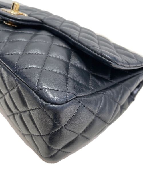 CHANEL（シャネル）CHANEL (シャネル) バレンタイン限定シングルフラップマトラッセ ブラック サイズ:25の古着・服飾アイテム
