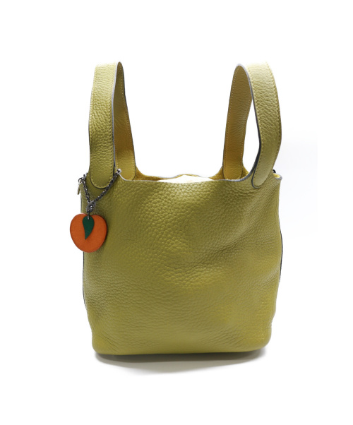 HERMES（エルメス）HERMES (エルメス) ミニバッグ グリーン サイズ:表記なし ピコタン トリヨンクレマンス C H1の古着・服飾アイテム