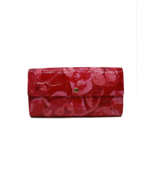 LOUIS VUITTON（ルイ ヴィトン）LOUIS VUITTON (ルイヴィトン) 長財布 サイズ:無し ヴェルニ イカットフラワー M90022 TN4192の古着・服飾アイテム