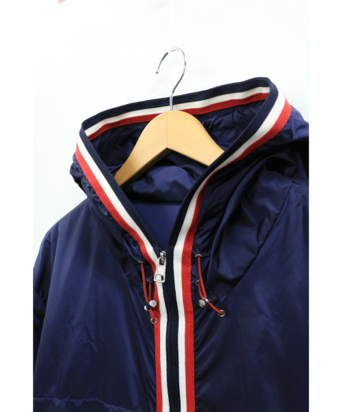 MONCLER（モンクレール）MONCLER (モンクレール) アントントリコロールナイロンジャケット ネイビー サイズ:7の古着・服飾アイテム
