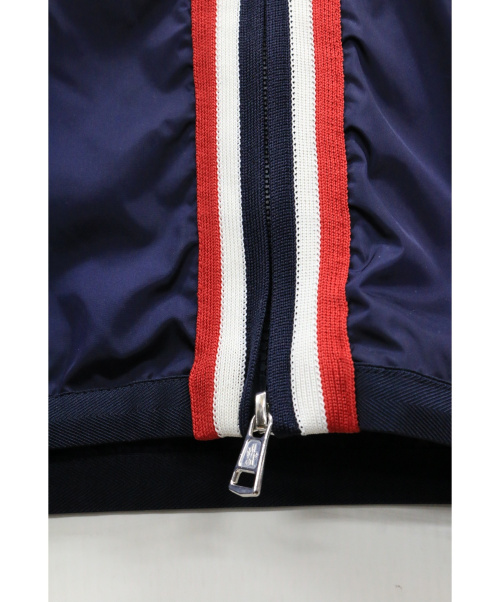 MONCLER（モンクレール）MONCLER (モンクレール) アントントリコロールナイロンジャケット ネイビー サイズ:7の古着・服飾アイテム