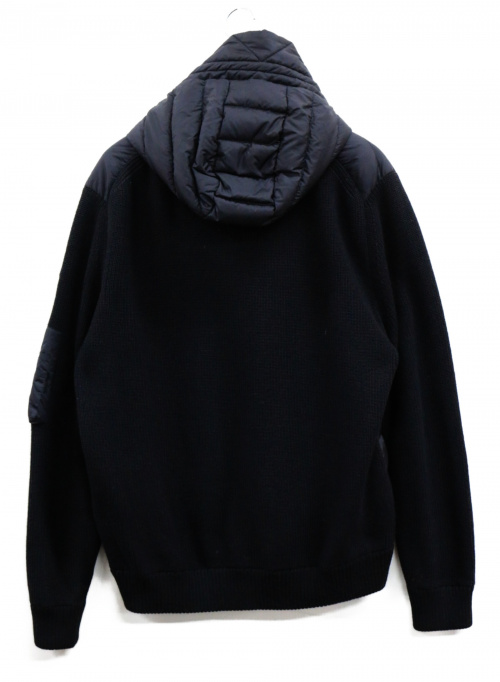 MONCLER（モンクレール）MONCLER (モンクレール) マグリオントリコットカーディガンダウンジャケット ブラック サイズ:XXXLの古着・服飾アイテム
