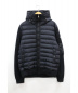 MONCLER（モンクレール）の古着「マグリオントリコットカーディガンダウンジャケット」｜ブラック