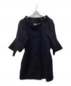 MARNIマルニ）の古着「ウールコート」｜ネイビー