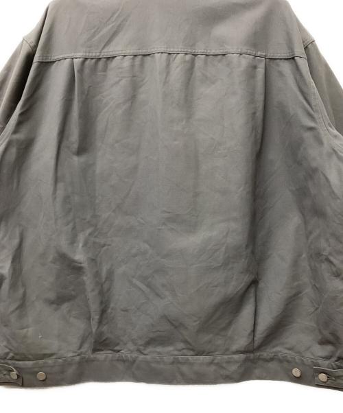 Graphpaper（グラフペーパー）Graphpaper (グラフペーパー) Double Cloth Peach Trucker Jacket グレー サイズ:2の古着・服飾アイテム