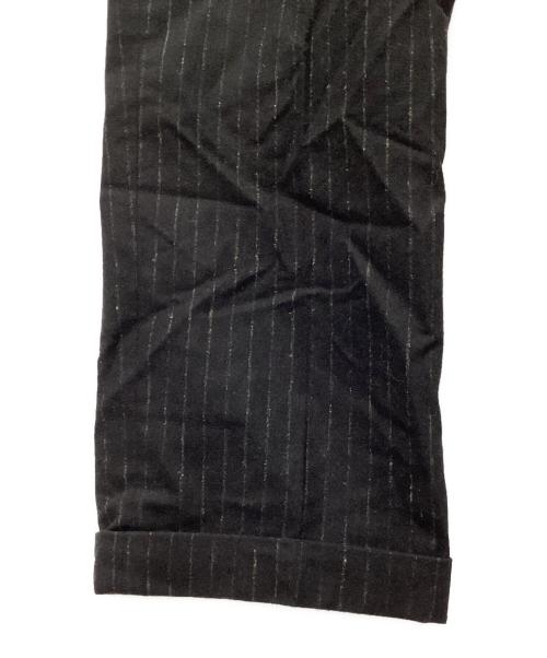 Martin Margiela14（マルタンマルジェラ14）Martin Margiela14 (マルタンマルジェラ14) SART RIAL ウールスラックス ブラック サイズ:46の古着・服飾アイテム