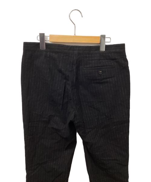 Martin Margiela14（マルタンマルジェラ14）Martin Margiela14 (マルタンマルジェラ14) SART RIAL ウールスラックス ブラック サイズ:46の古着・服飾アイテム